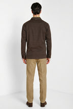 City Jacket Summer men's jacket in stretch cotton and linen cavalry