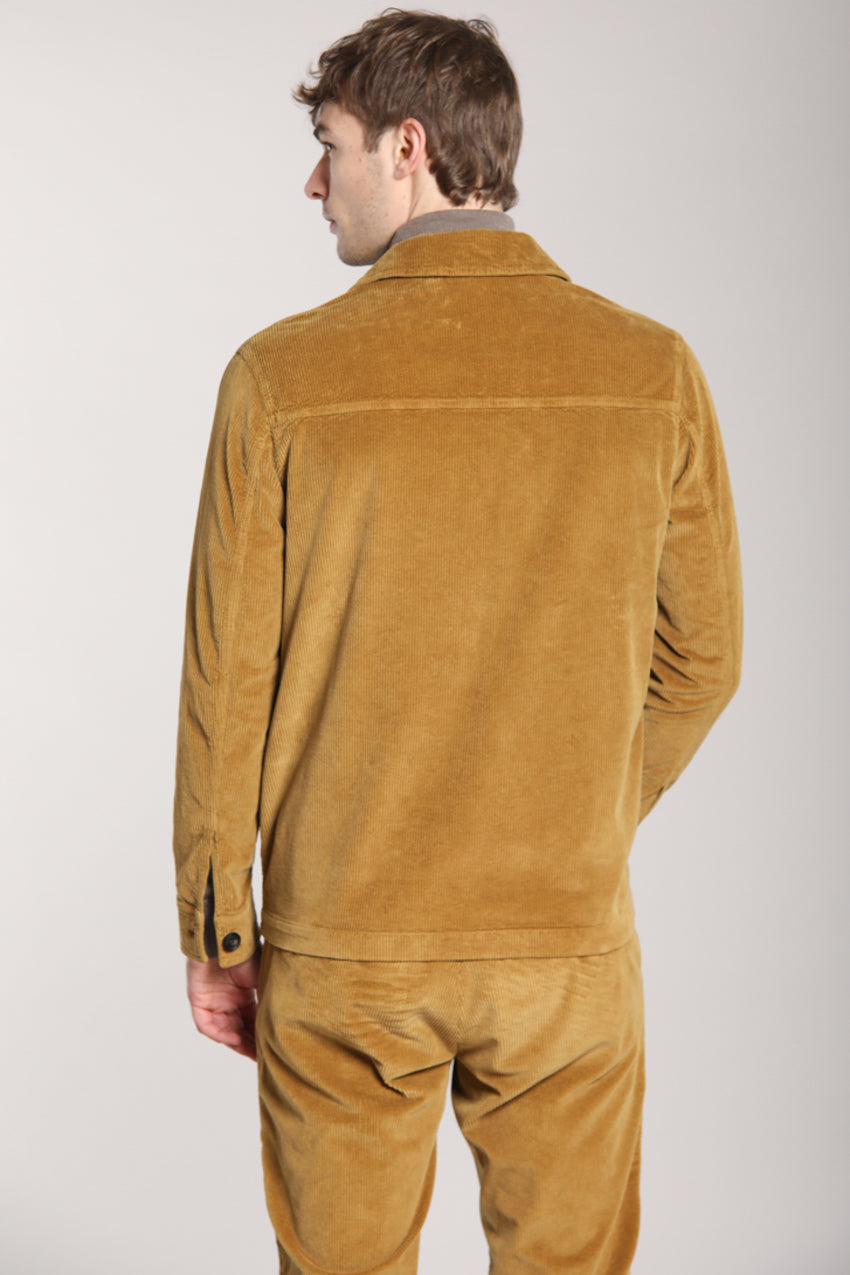 Maglia Essential Co Slub Da Uomo Senape - Scuderi Store - Foto 7