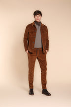 Foto 1 Steve overshirt uomo in velluto 500 righe