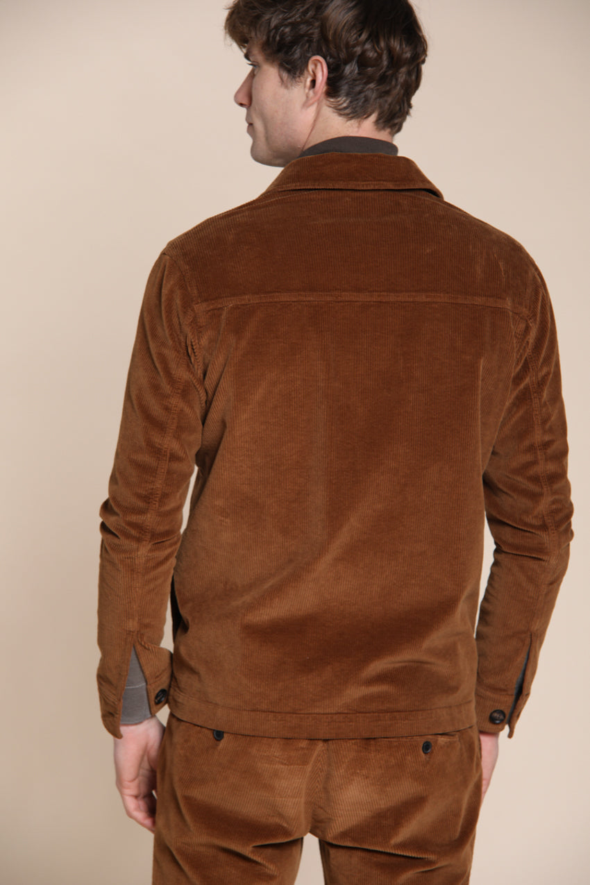 Steve overshirt homme en velours côtelé 500 raies