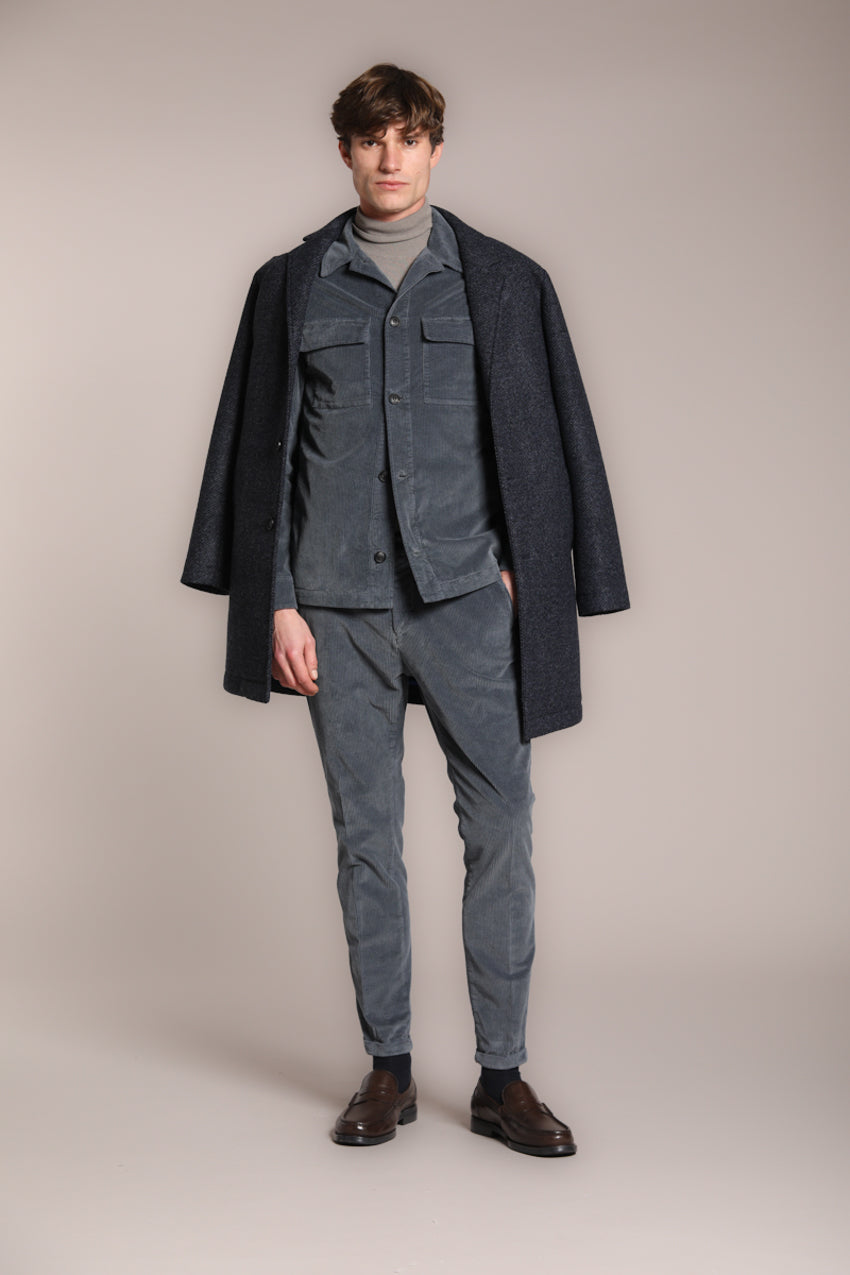 Steve overshirt homme en velours côtelé 500 raies