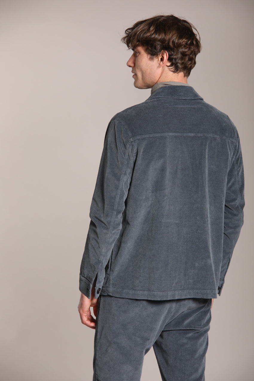Steve overshirt homme en velours côtelé 500 raies