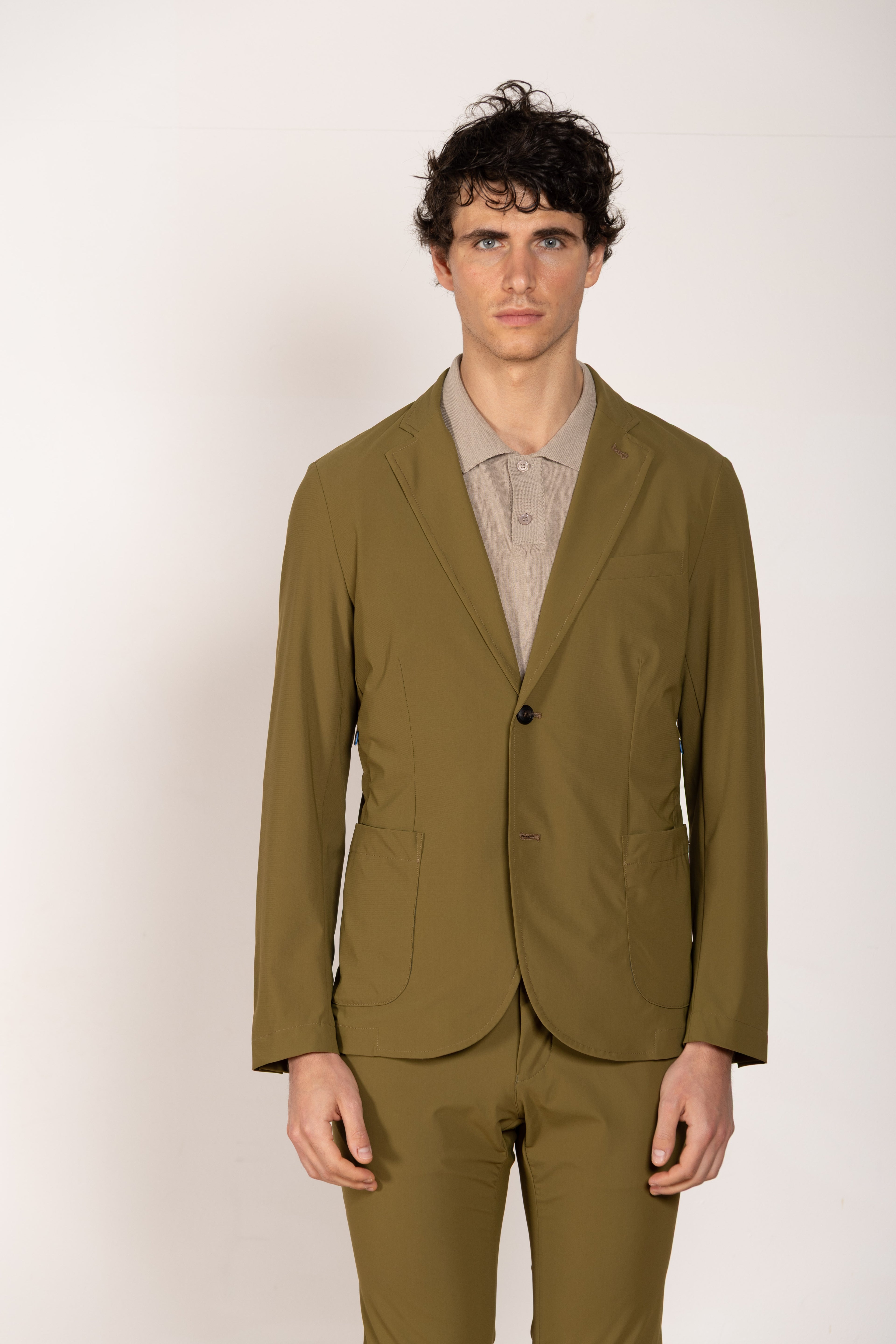 Da Vinci Tech Dynamic men's blazer in super technical jersey