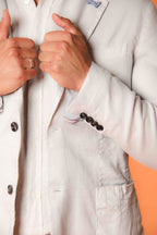 Da Vinci Summer Blazer Herren aus Leinen-Baumwoll-Twill 