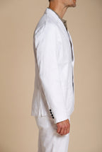 Da Vinci men's blazer in linen and cotton twill