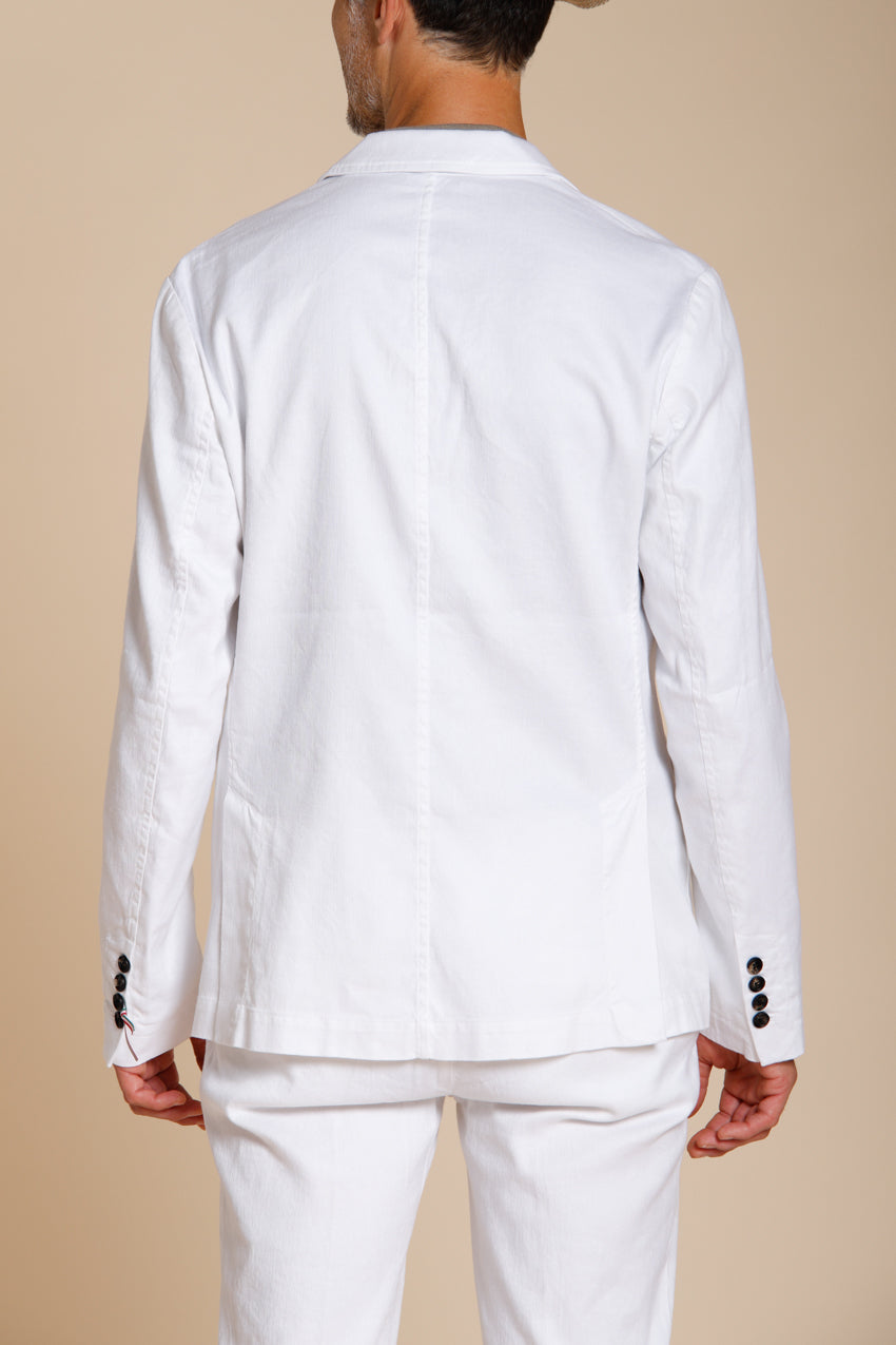 Da Vinci men's blazer in linen and cotton twill