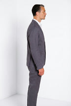 Da Vinci men's blazer in linen and cotton twill
