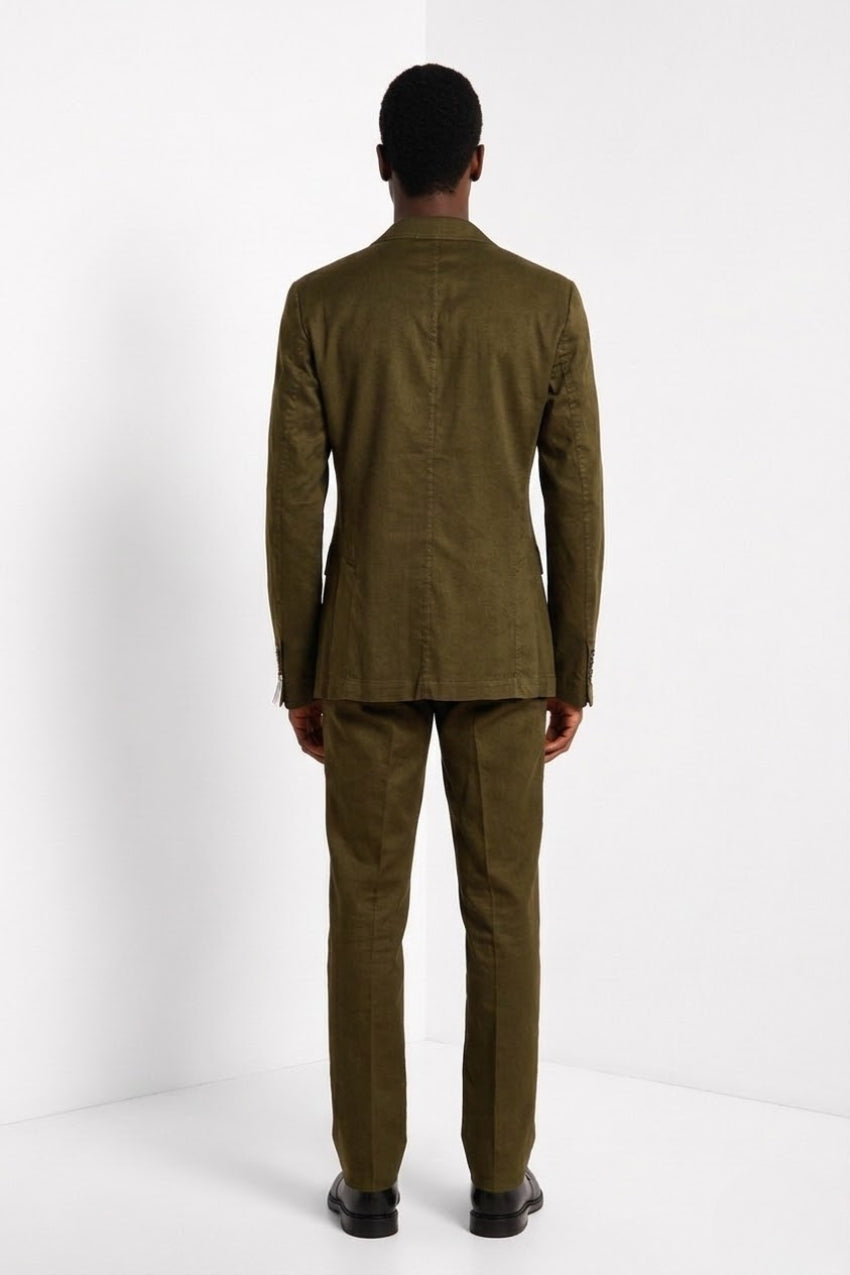 Da Vinci men's blazer in linen and cotton twill