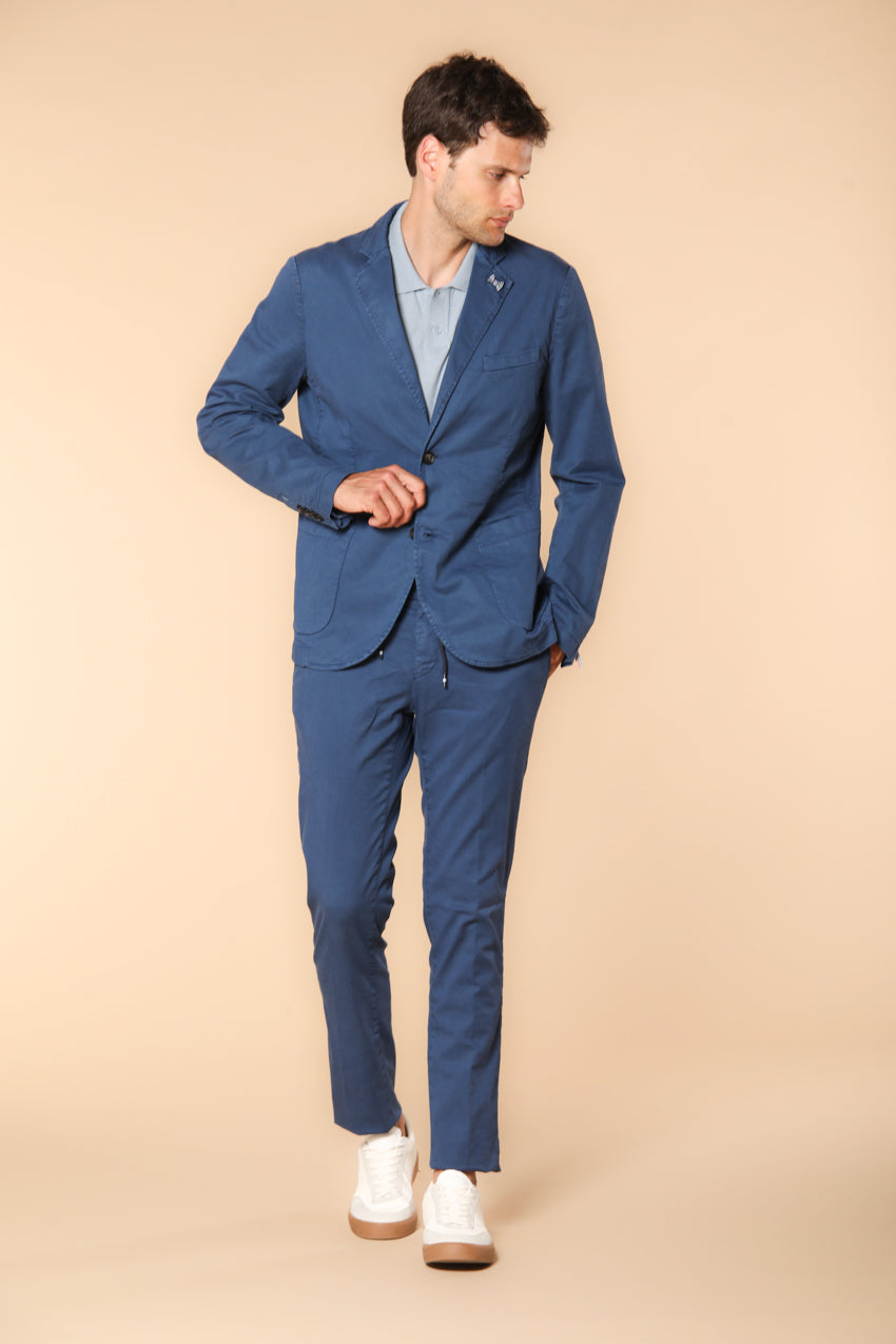 Da Vinci Summer blazer homme en coton et tencel coupe Regular