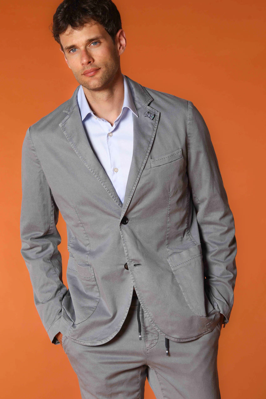 Da Vinci Summer Men's blazer in cotton and tencel regular fit