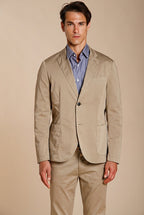 Da Vinci Travel blazer hombre en satén técnico travel stretch