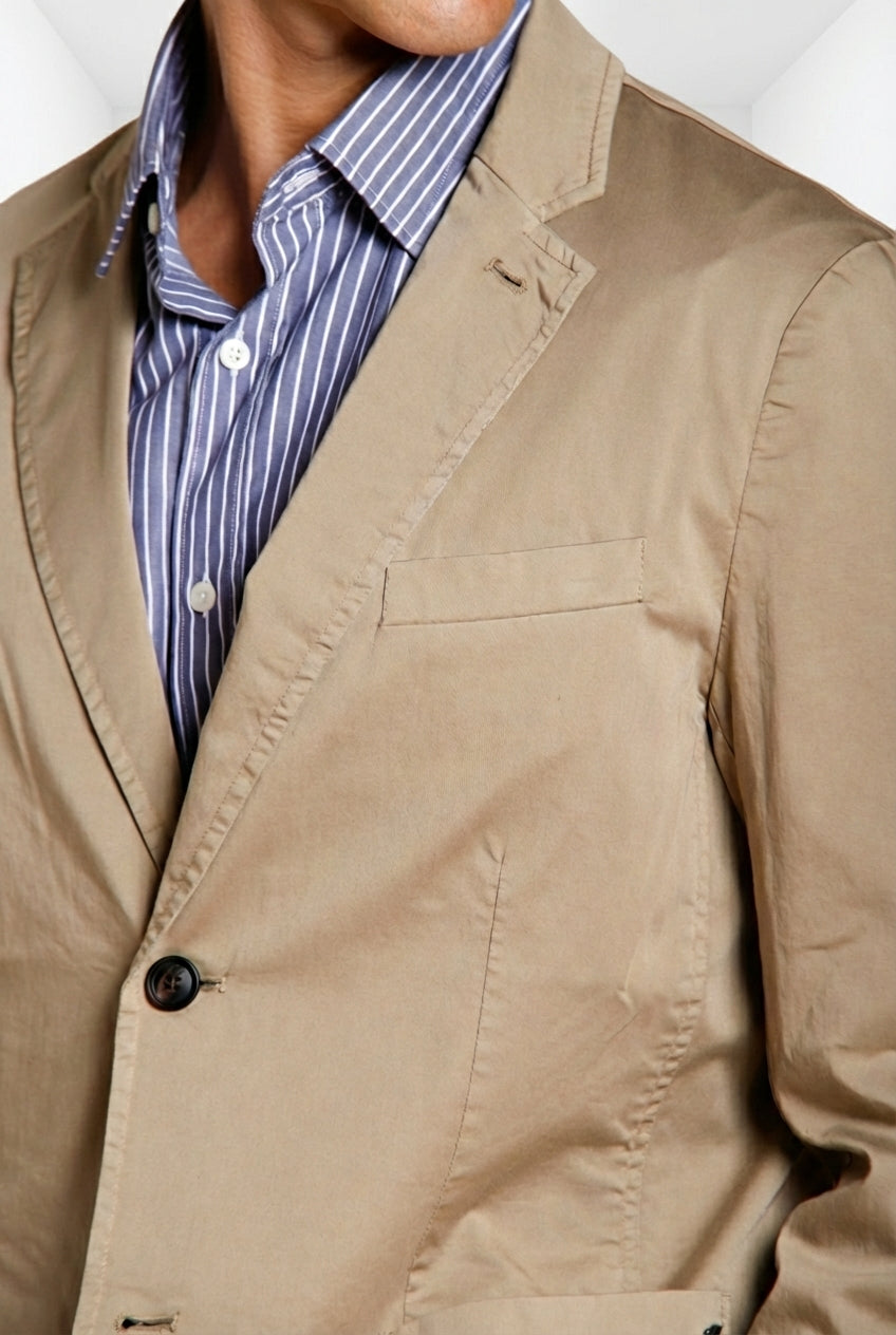 Da Vinci Travel Blazer Herren aus technischem Travel Stretch Satin