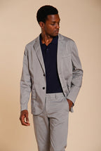 Da Vinci Travel men's blazer in technical travel stretch satin