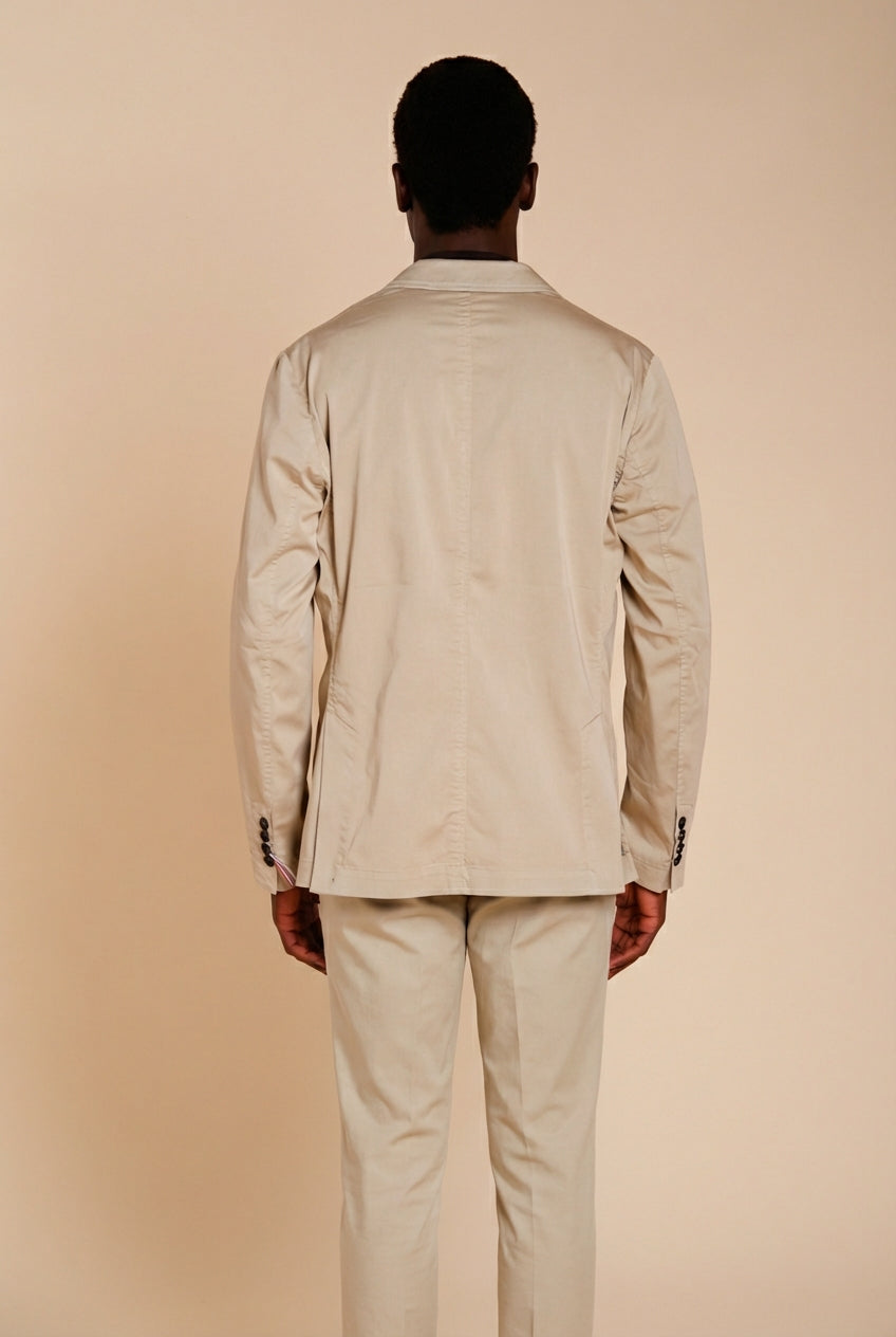 Da Vinci Travel Blazer Herren aus technischem Travel Stretch Satin