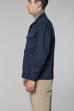 Vietnam Jacket giacca uomo in gabardina tinto pezza