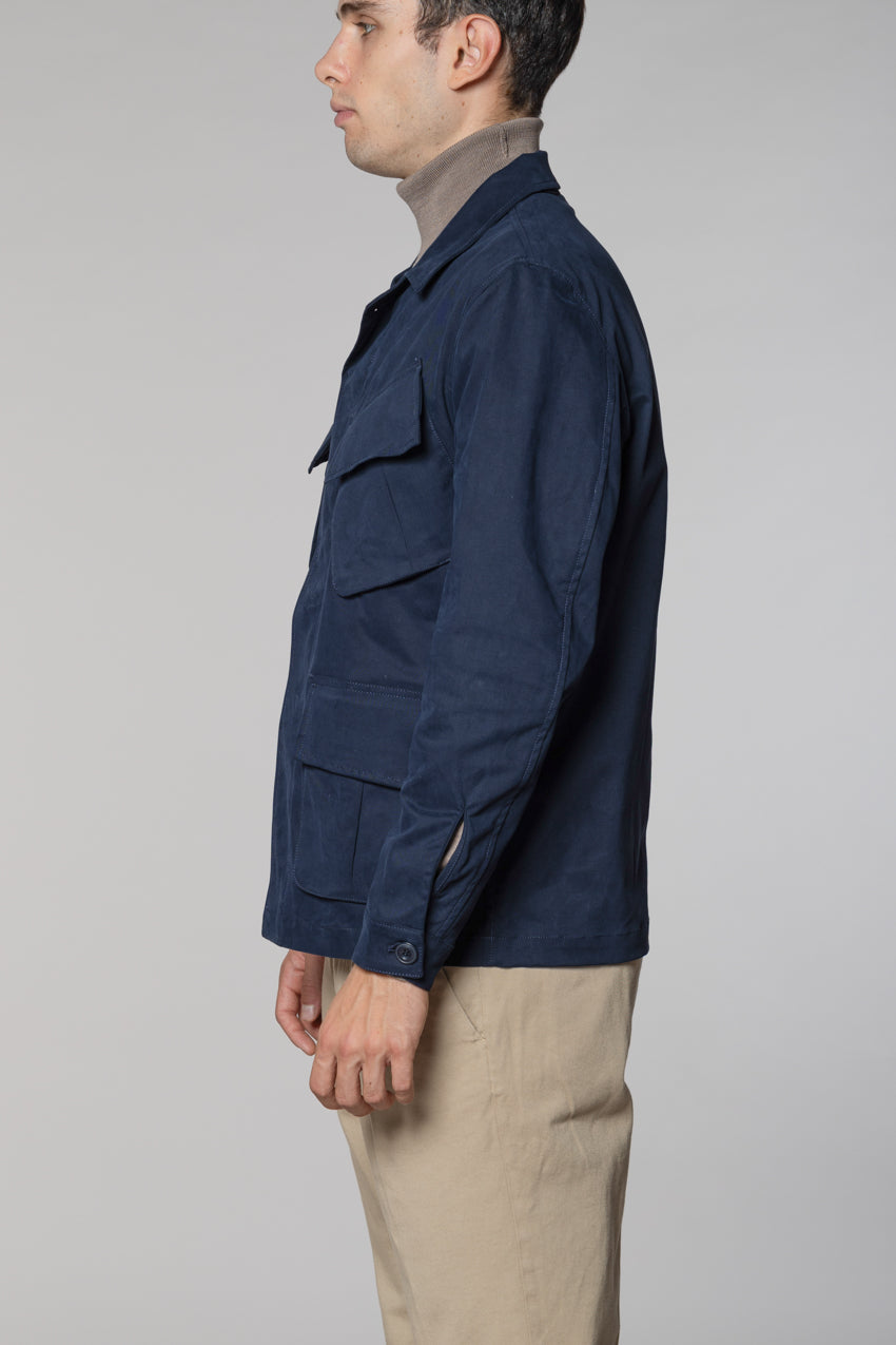 Vietnam Jacket Herrenjacke aus stückgefärbter Gabardine