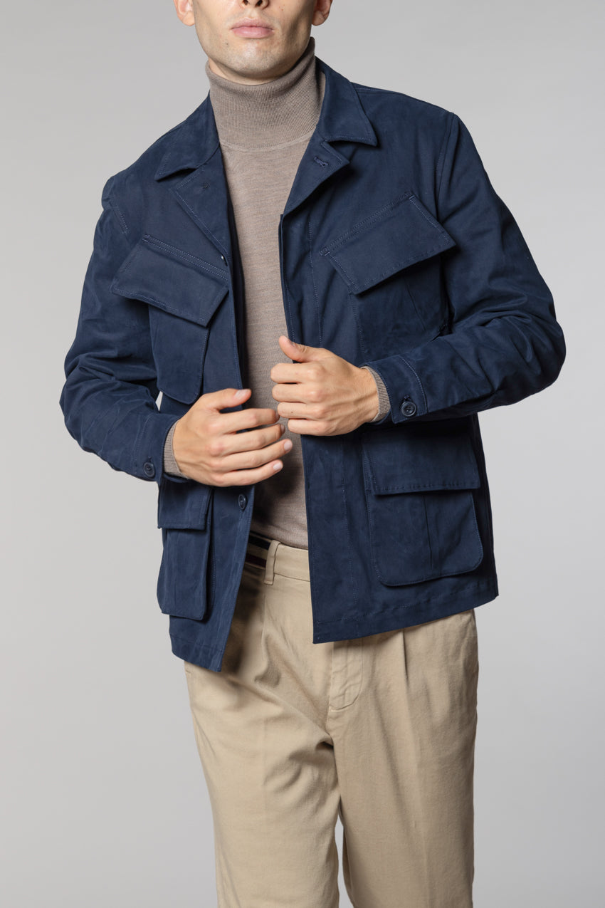 Vietnam Jacket Herrenjacke aus stückgefärbter Gabardine