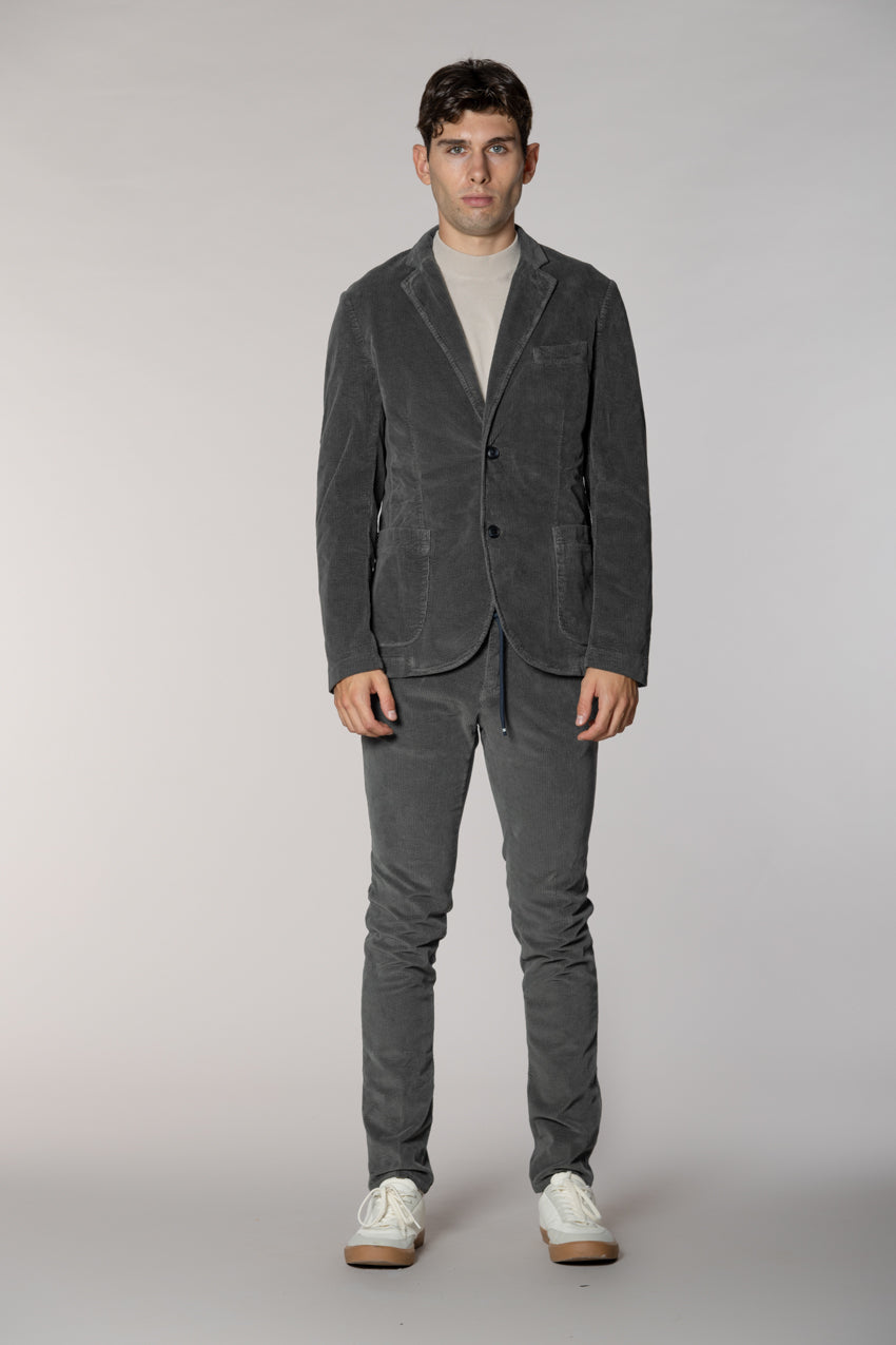 Da Vinci blazer uomo in velluto 500 righe