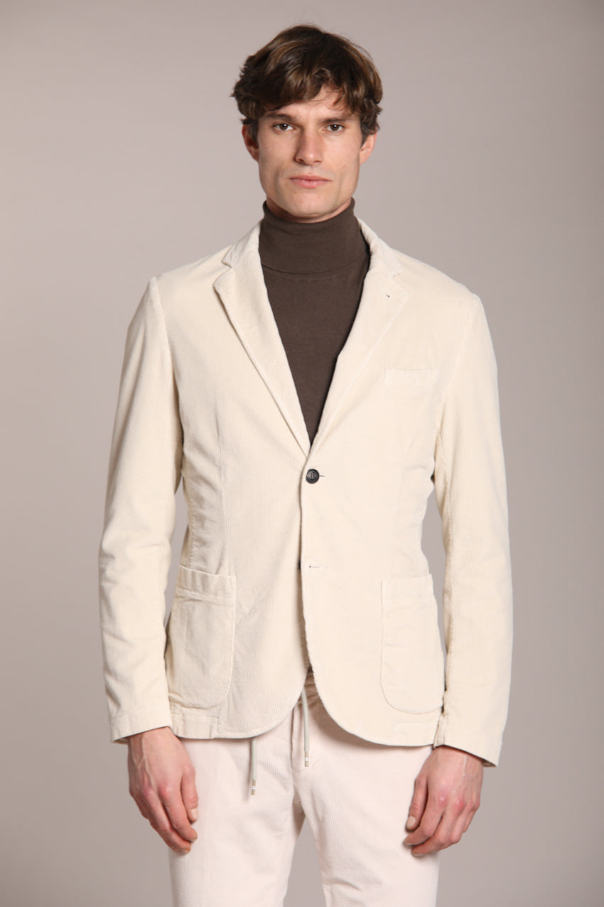 Foto 1 Da Vinci blazer uomo in velluto 500 righe