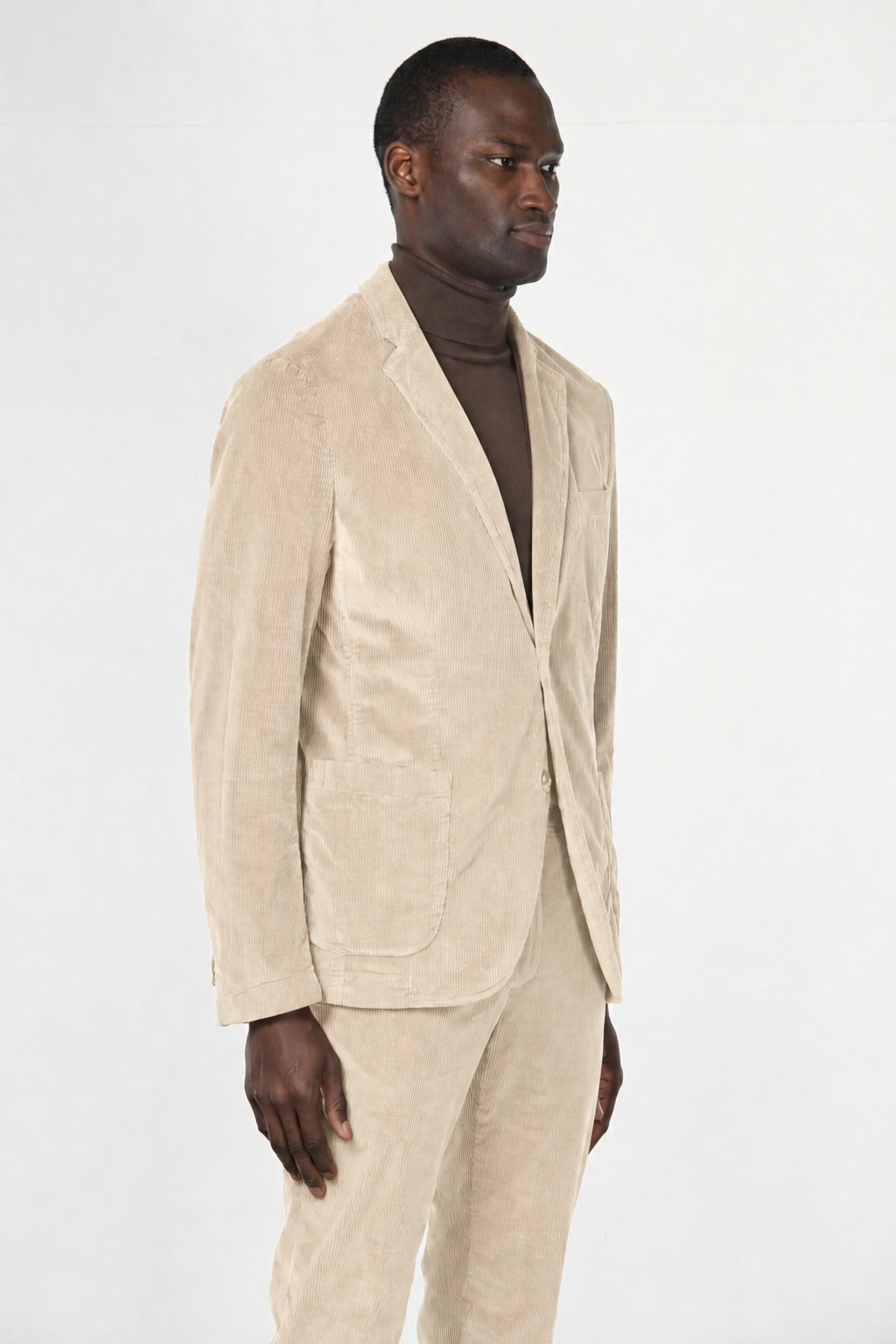 Tiziano blazer homme en velours 500 raies
