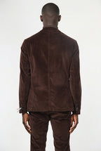 Tiziano blazer uomo in velluto 500 righe