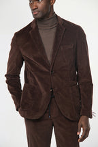 Tiziano blazer uomo in velluto 500 righe