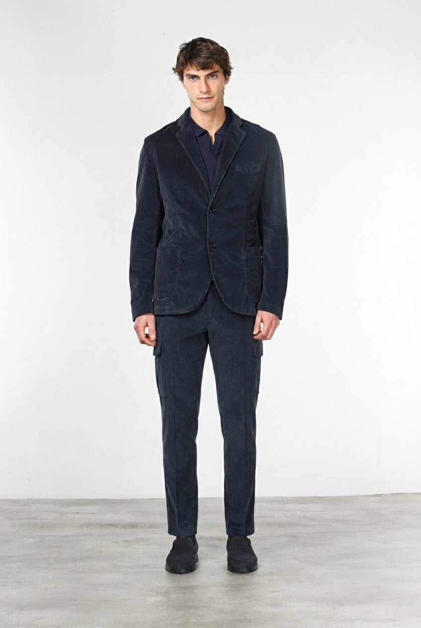 Tiziano blazer uomo in velluto 500 righe