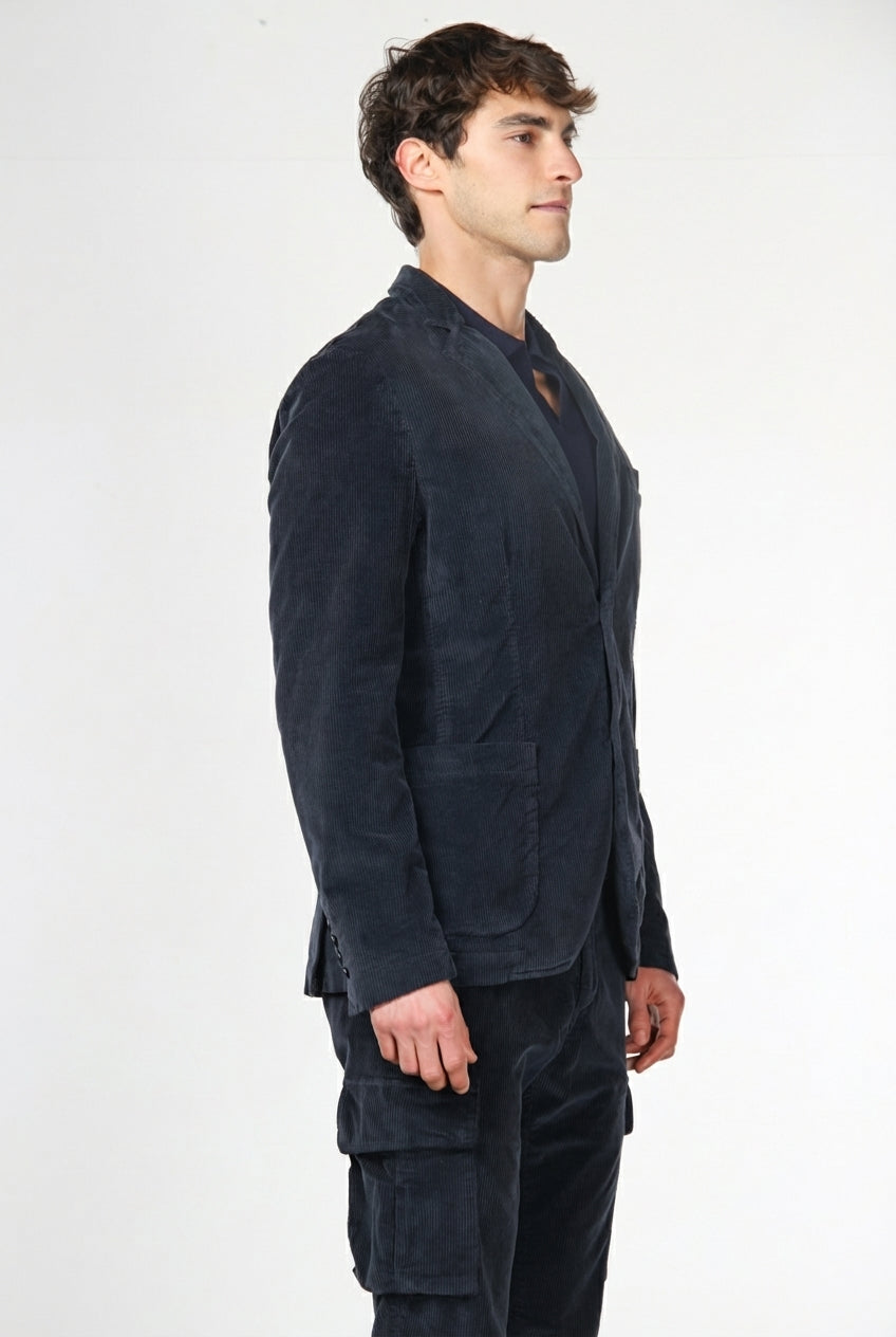 Tiziano blazer uomo in velluto 500 righe