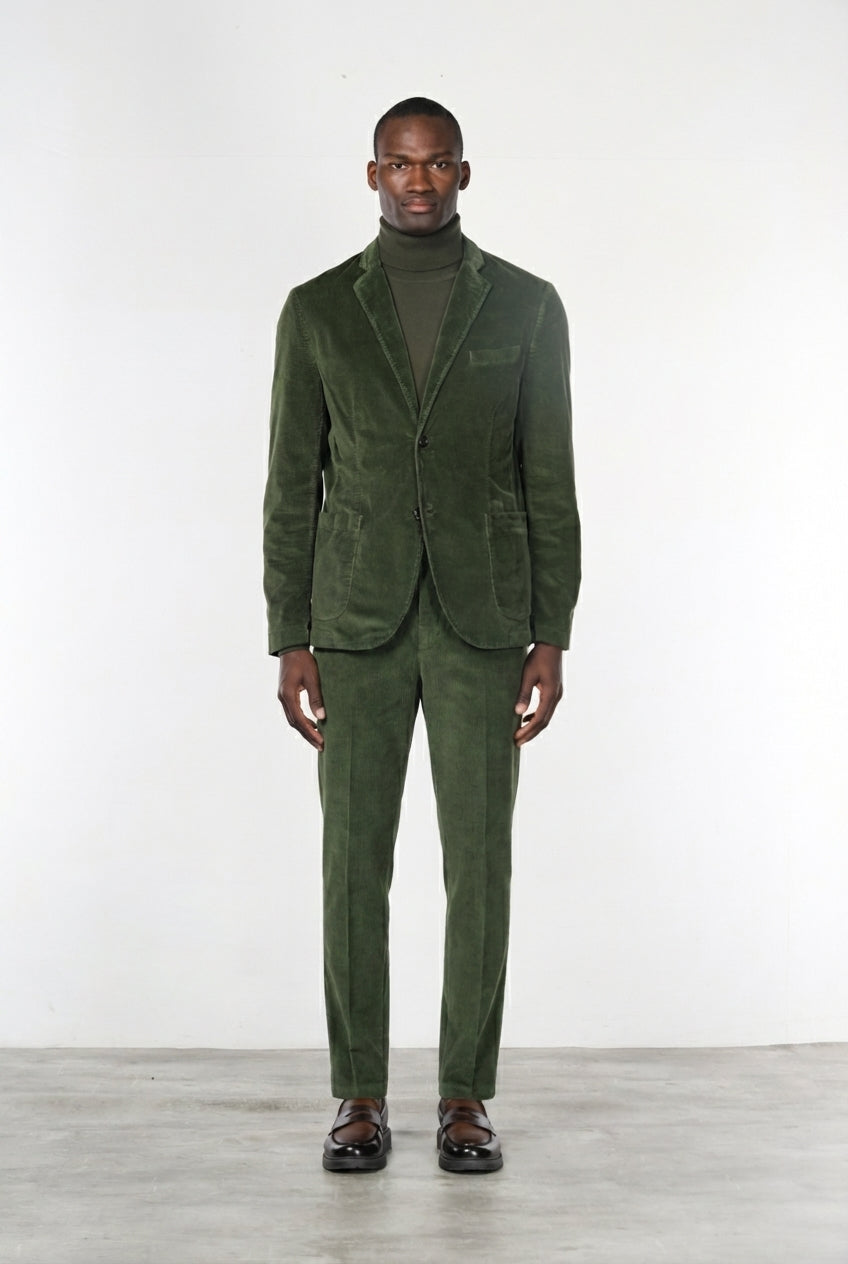 Tiziano blazer uomo in velluto 500 righe