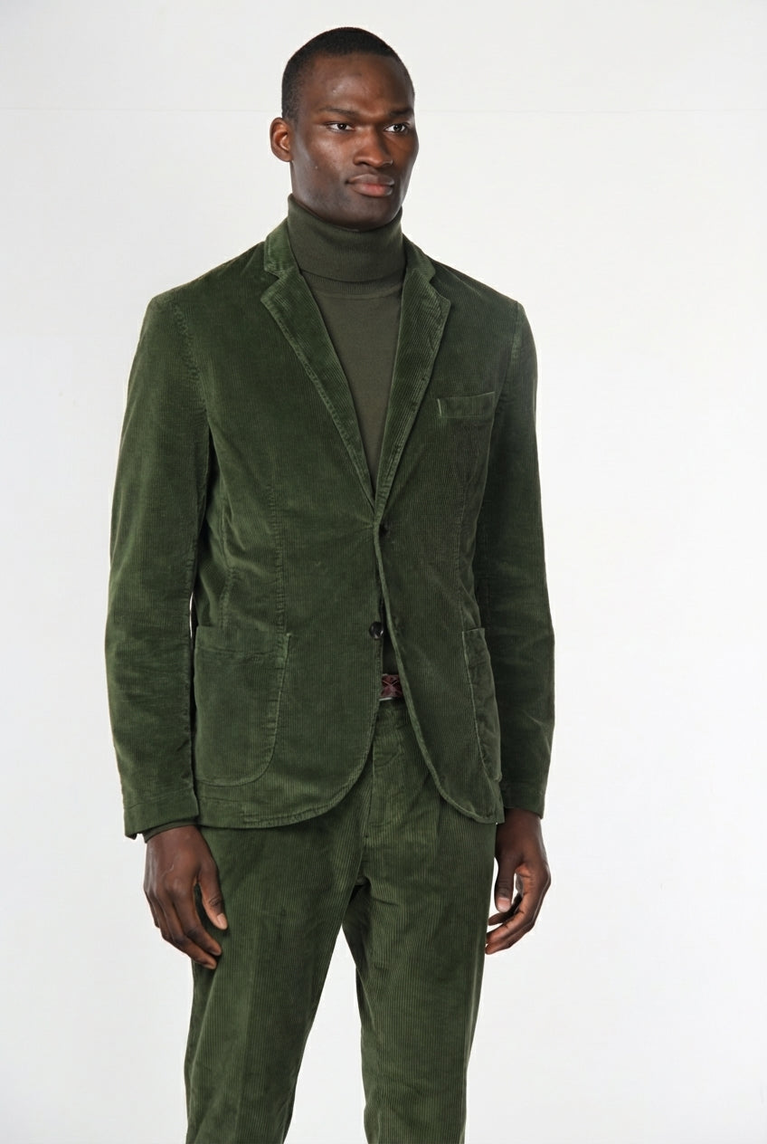 Tiziano blazer uomo in velluto 500 righe