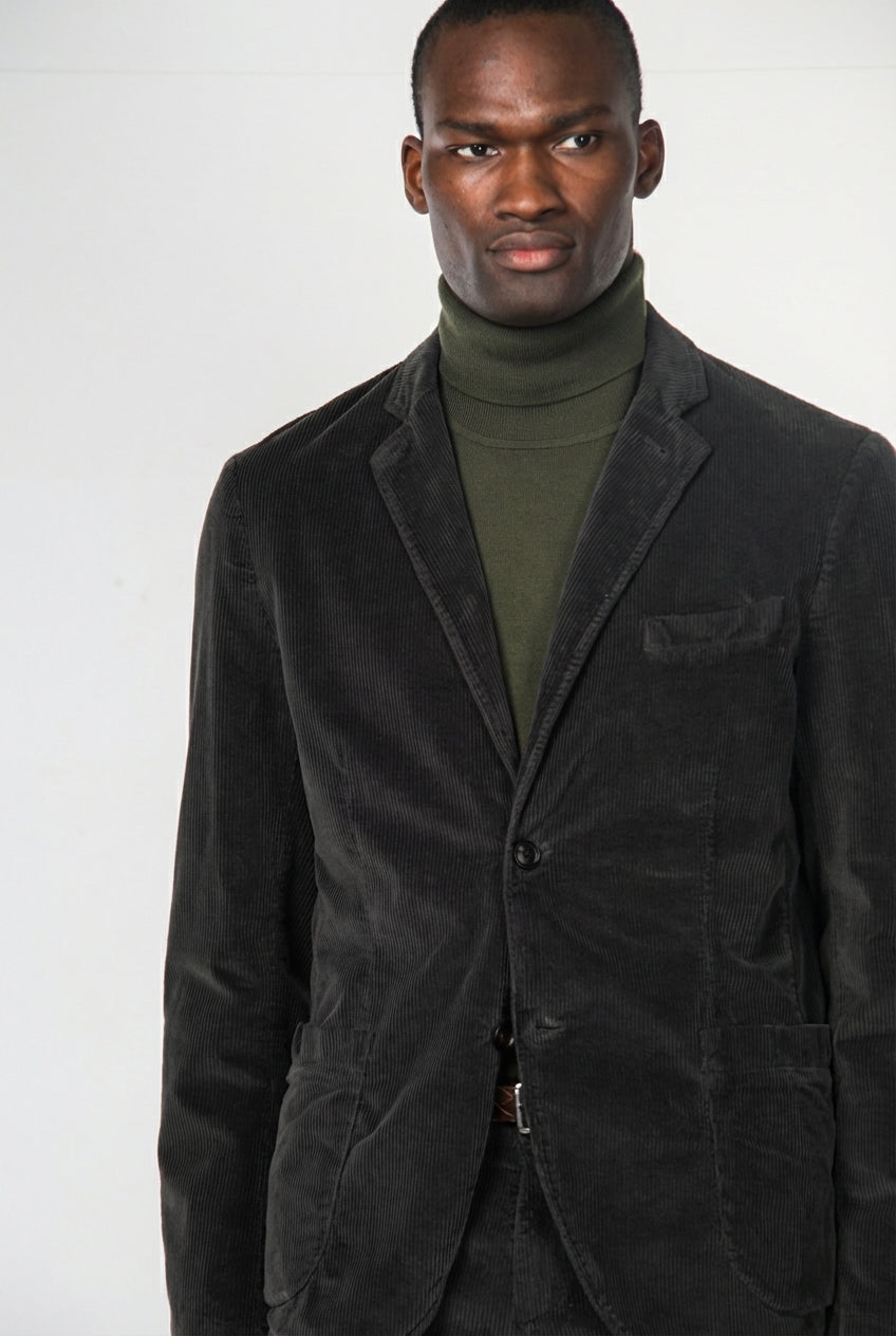 Tiziano blazer uomo in velluto 500 righe