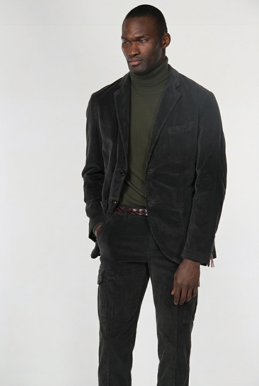 Tiziano blazer uomo in velluto 500 righe