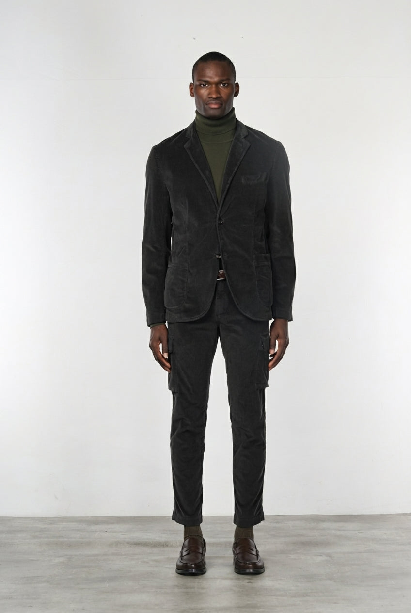 Tiziano blazer uomo in velluto 500 righe