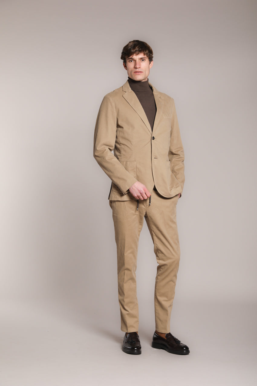 Foto 3 Da Vinci blazer uomo in gabardina stretch