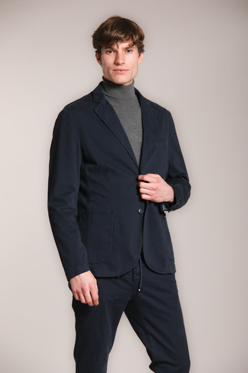 Foto 4 Da Vinci blazer uomo in gabardina stretch