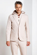 Da Vinci Golf men's blazer in stretch piqué jersey