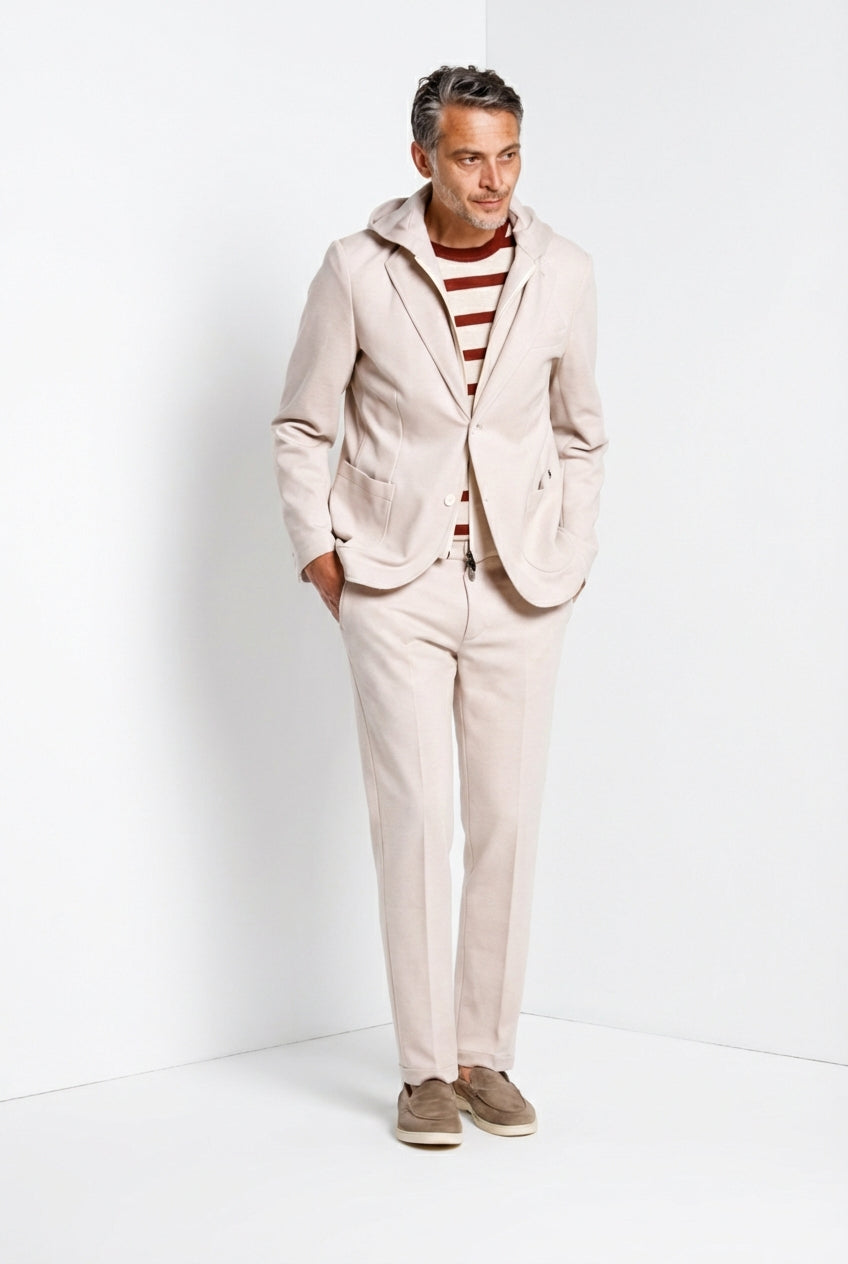 Da Vinci Golf blazer hombre en jersey piqué stretch