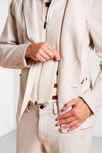 Da Vinci Golf men's blazer in stretch piqué jersey