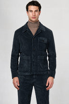 Work Jacket overshirt uomo in velluto a costa larga