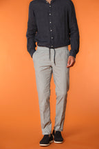 New York Sack men's chino pants in lightweight linen and cotton fabric regular fit