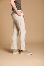 New York Sack men's chino pants in lightweight linen and cotton fabric regular fit