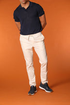 New York Sack men's chino pants in cotton and tencel parachute fabric regular fit