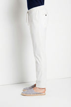 New York Sack pantalon chino jogger homme en toile parachute lyocell et coton regular fit