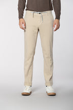 New York String pantalone chino jogger uomo in cotone cashmere regular fit
