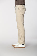 New York String pantalone chino jogger uomo in cotone cashmere regular fit