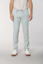 New York String pantalone chino jogger uomo in cotone cashmere regular fit