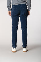 New York String pantalone chino jogger uomo in velluto 1500 righe regular fit