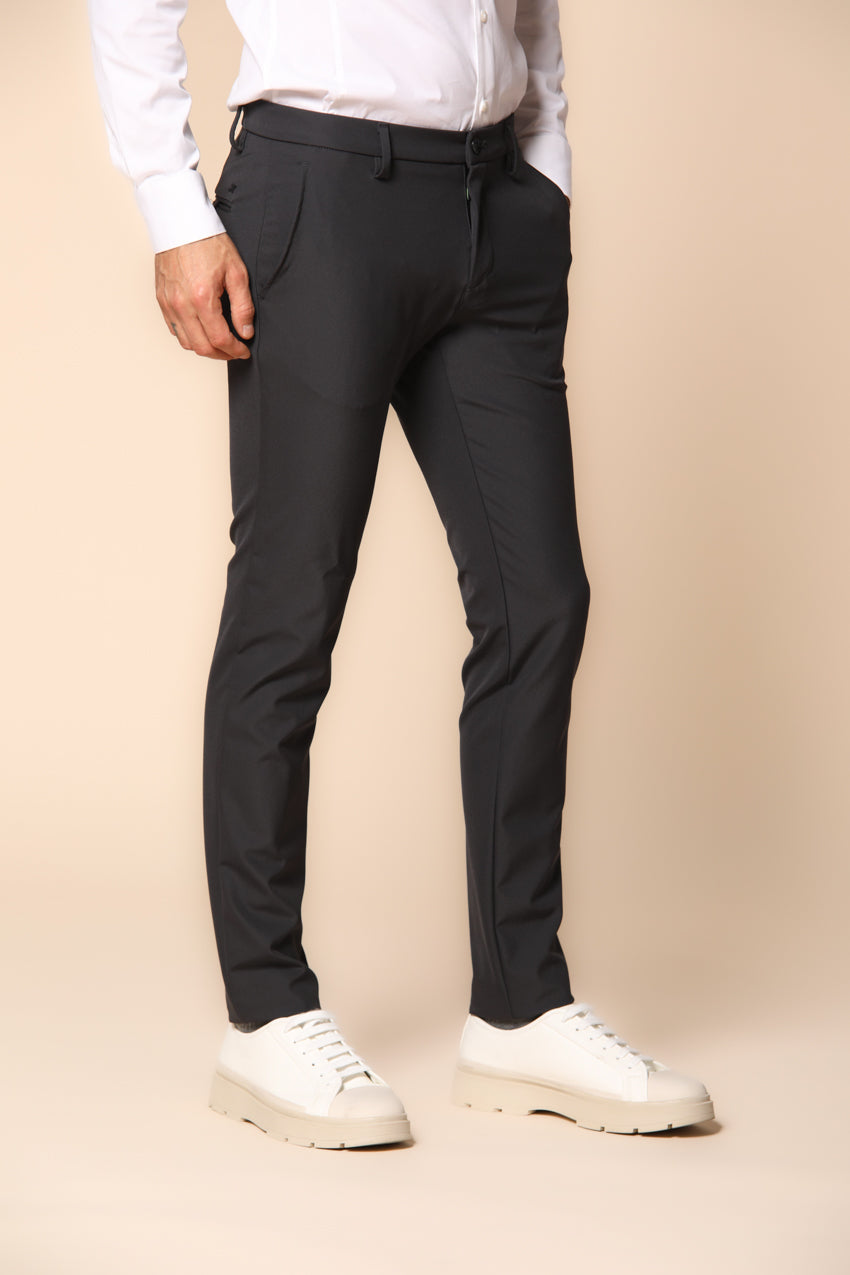 Milano Jog pantalone chino uomo in jersey dynamic extra slim fit