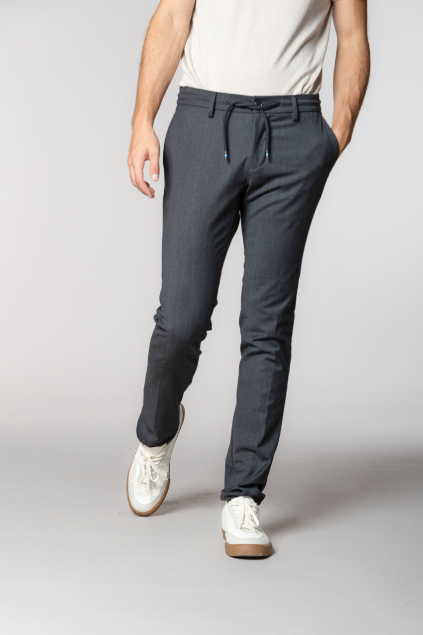 Milano Jogger men’s wool chino pant extra slim fit