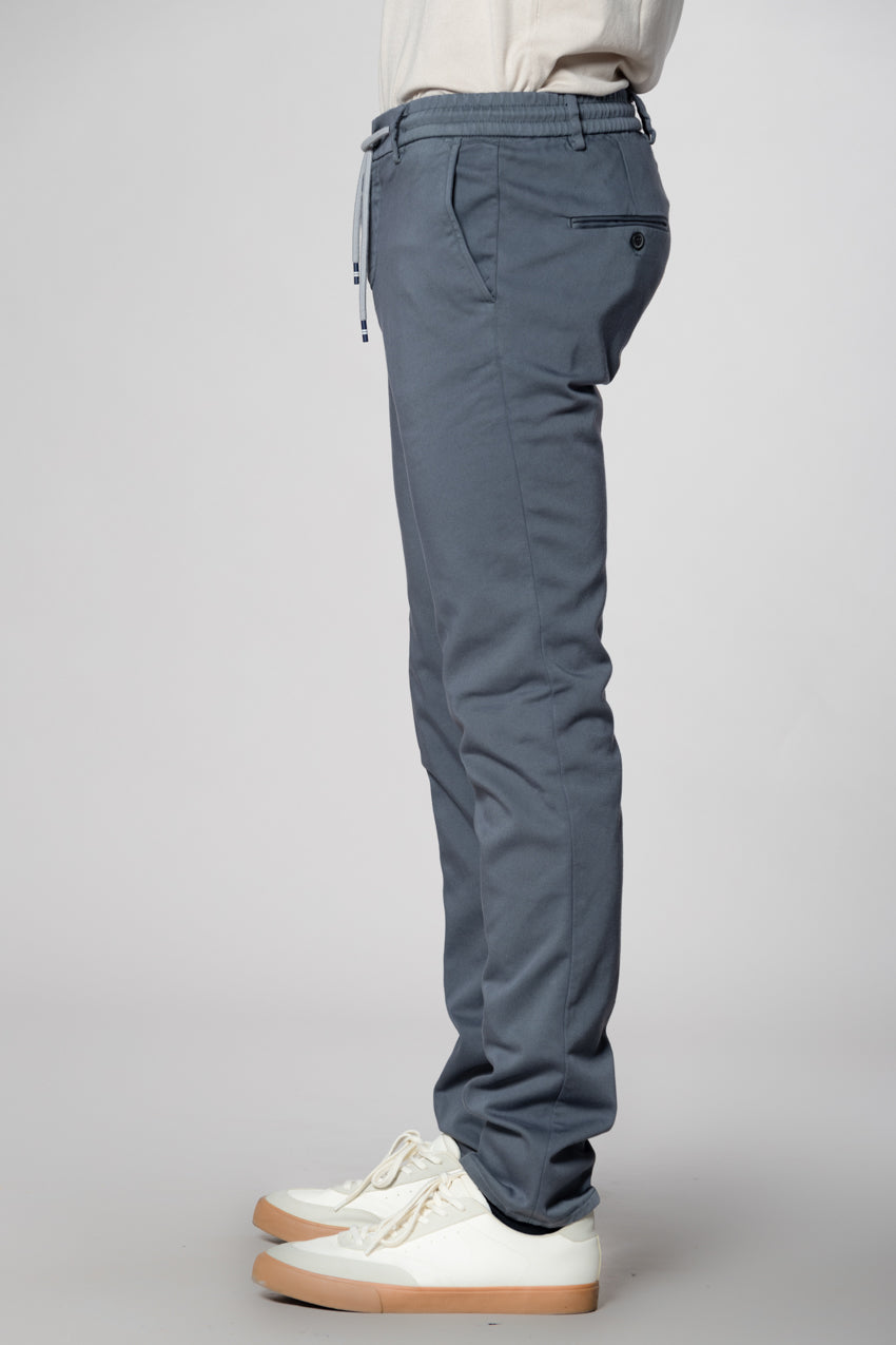 Milano Jogger Travel pantalone chino uomo in jersey active 4.0 extra slim fit
